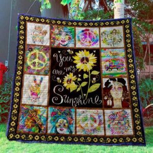 Hippie Quilt Blanket Ver 31  Quilt